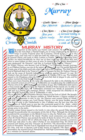 Murray (Mermaid) Scottish Clan History