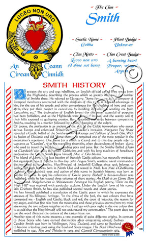 Smith Scottish Clan History