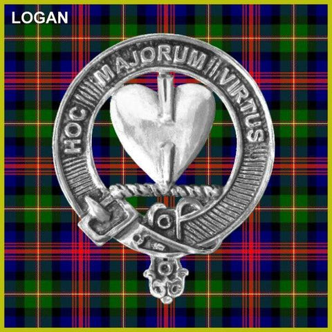 Logan Clan Crest Scottish Cap Badge CB02