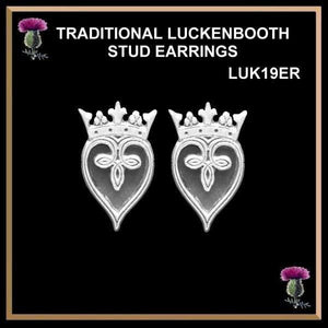 Scottish Traditional Luckenbooth Earrings