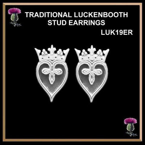 Scottish Traditional Luckenbooth Earrings