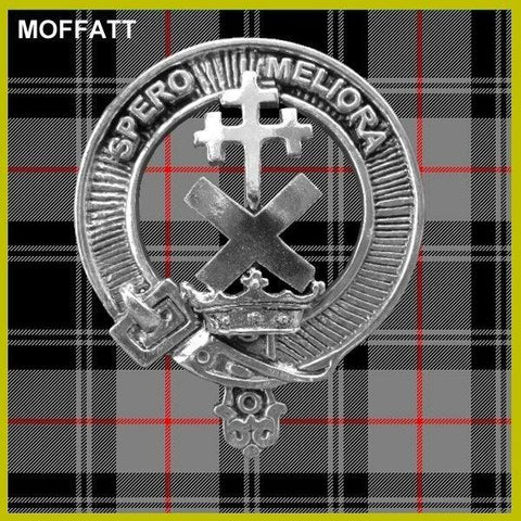 Moffatt Clan Crest Scottish Cap Badge CB02