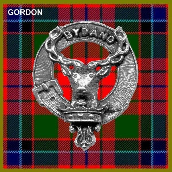 Gordon Clan Crest Scottish Pewter Cap Badge CB01