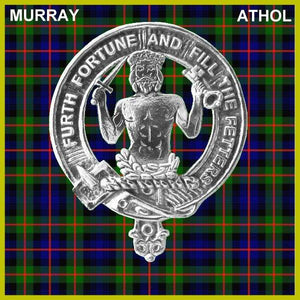 Murray  Athol  Clan Crest Scottish Cap Badge CB02