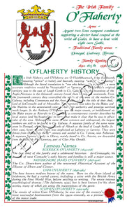 O'Flaherty Irish Family History