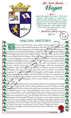 Hagan Irish Family History