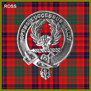 Ross Clan Crest Scottish Cap Badge CB02