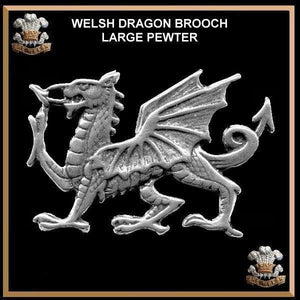 Welsh Dragon Badge Large Symbol of Wales