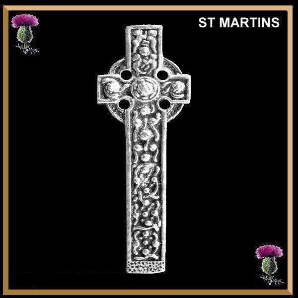 St. Martin Celtic Cross - Sterling Silver