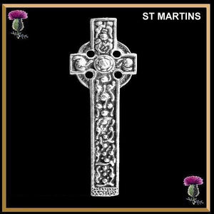 St. Martin Celtic Cross - Sterling Silver
