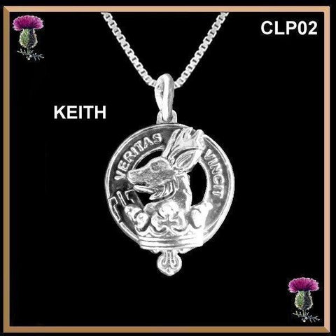 Keith Clan Crest Scottish Pendant  CLP02