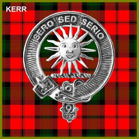 Kerr Clan Crest Scottish Cap Badge CB02