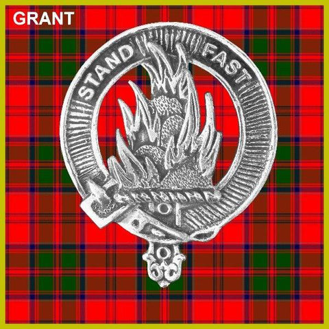 Grant Clan Crest Scottish Cap Badge CB02