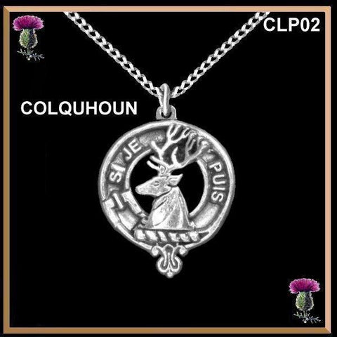 Colquhoun  Clan Crest Scottish Pendant CLP02