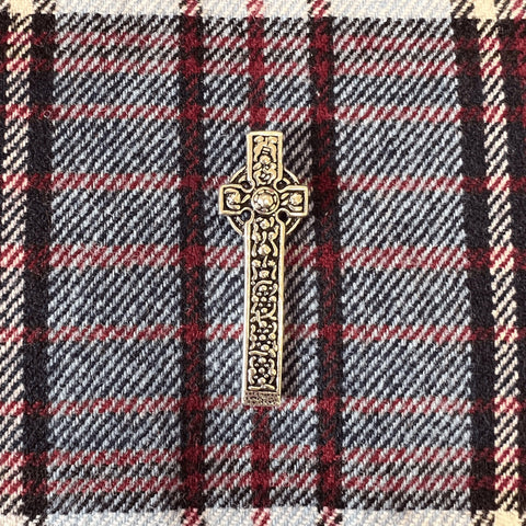 St. Martin's Celtic Cross Pendant - Sterling Silver, Irish Cross