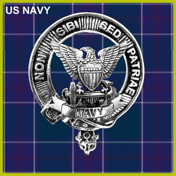 US Navy Badge Sporran, Leather
