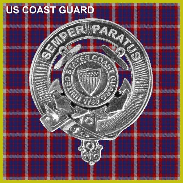 US Coast Guard Badge Sporran, Leather