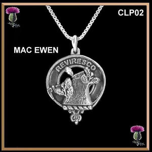 MacEwen  Clan Crest Scottish Pendant CLP02