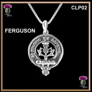 Ferguson  Clan Crest Scottish Pendant CLP02