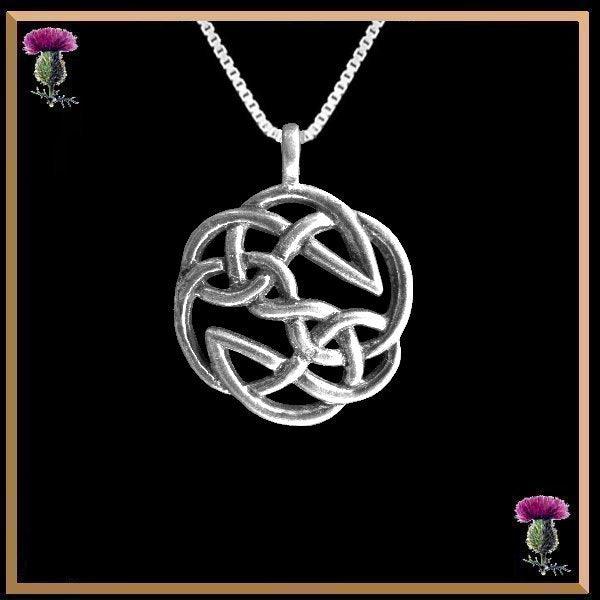 Celtic Geometric Interlace Pendant