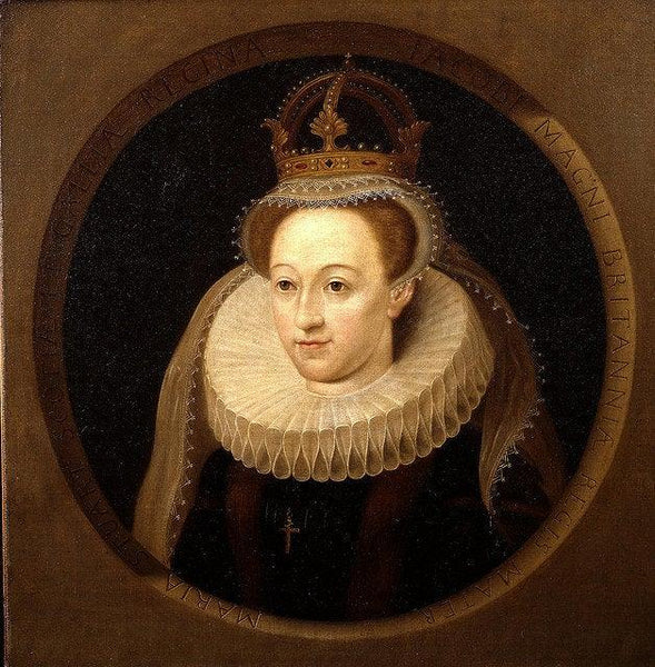 Queen Mary "M" Luckenbooth Dove Pendant - LUK21GDP