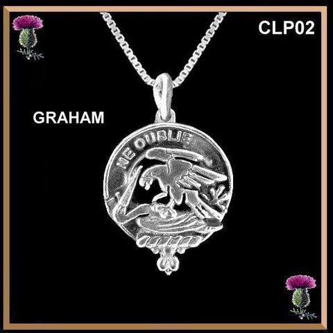 Graham Montrose Clan Crest Scottish Pendant  CLP02