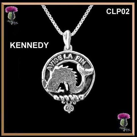 Kennedy Clan Crest Scottish Pendant  CLP02