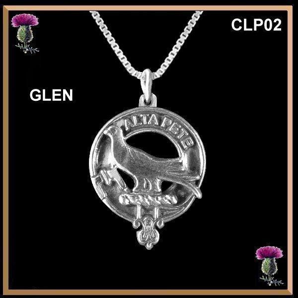 Glen on sale Scottish Clan Crest Badge Tankard