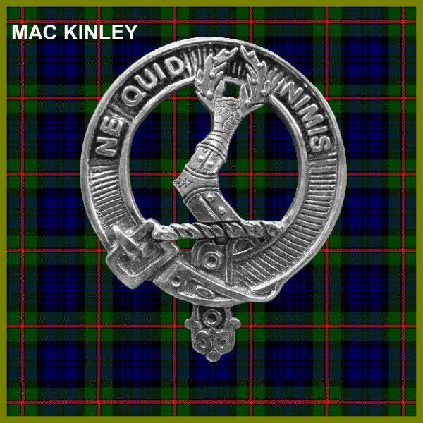 MacKinlay Clan Crest Scottish Cap Badge CB02