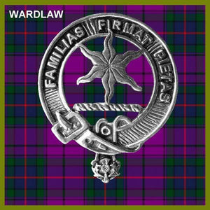 Wardlaw Clan Crest Scottish Cap Badge CB02