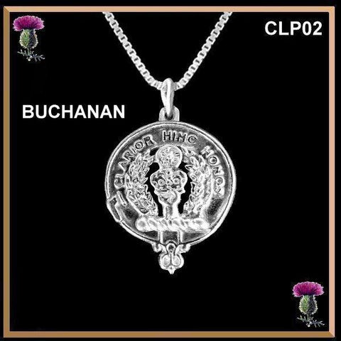 Buchanan  Clan Crest Scottish Pendant CLP02