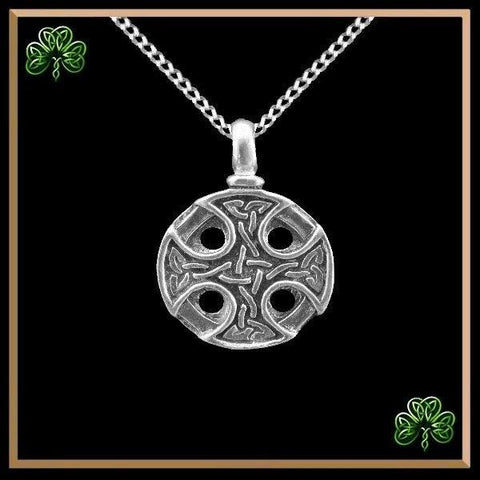 Celtic Carolingian Cross  Pendant, Endless Knot
