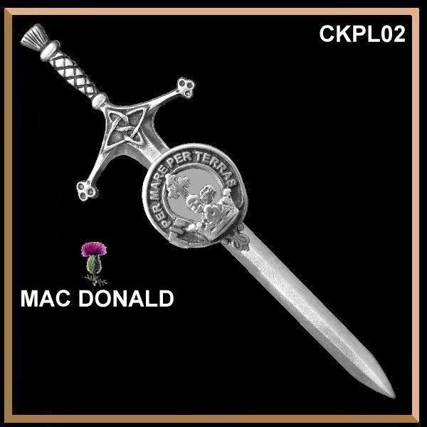 MacDonald Clan Crest Kilt Pin, Scottish Pin ~ CKP02
