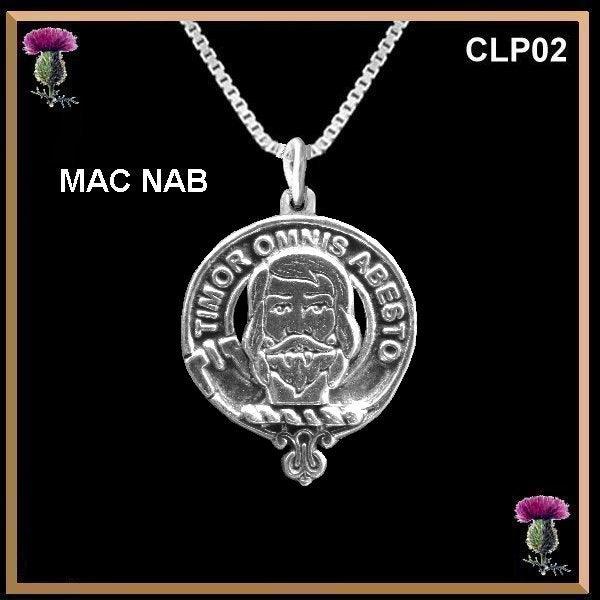 MacNab Clan Crest Scottish Pendant  CLP02