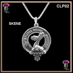 Skene Clan Crest Scottish Pendant  CLP02