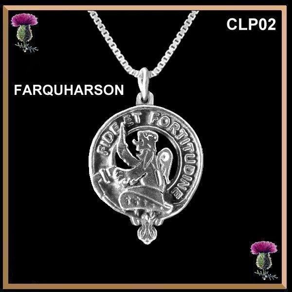 Farquharson  Clan Crest Scottish Pendant CLP02