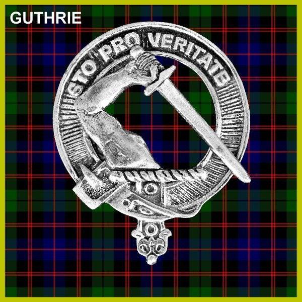 Guthrie Clan Crest Scottish Cap Badge CB02