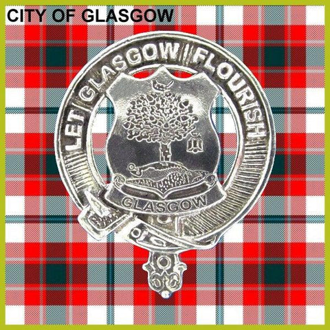City Of Glasgow Scottish Cap Badge CB02