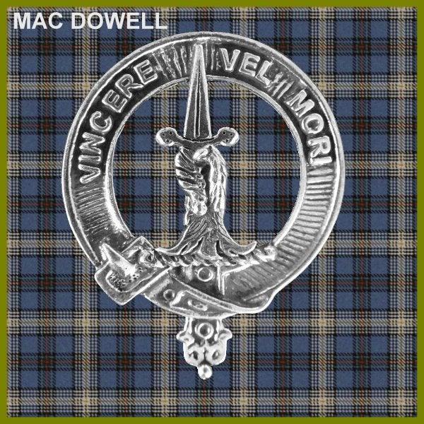 MacDowell Clan Crest Scottish Cap Badge CB02
