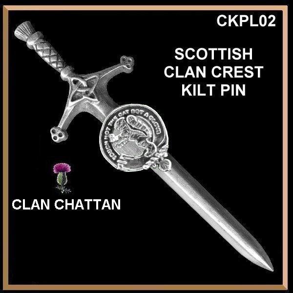 Clan Chattan Crest Kilt Pin, Scottish Pin ~ CKP02