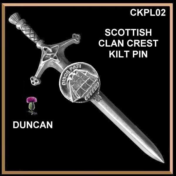 Duncan Clan Crest Kilt Pin, Scottish Pin ~ CKP02
