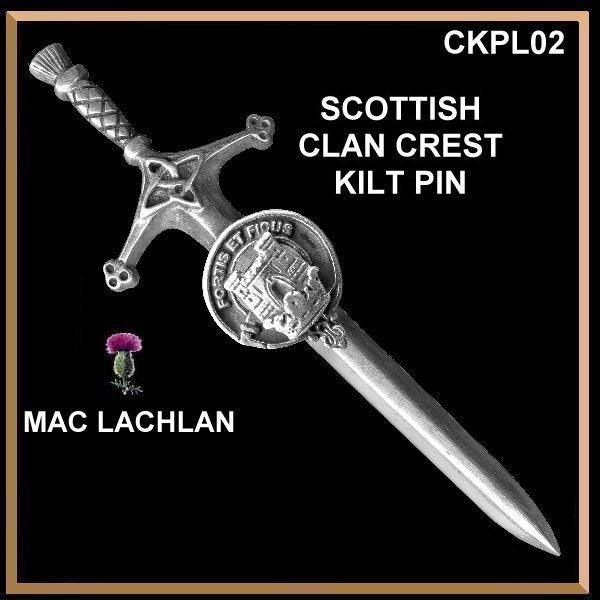 MacLachlan Clan Crest Kilt Pin, Scottish Pin ~ CKP02